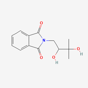 molecular formula C13H15NO4 B1458276 2-(2,3-dihydroxy-3-methylbutyl)-1H-isoindole-1,3(2H)-dione CAS No. 1785761-56-9
