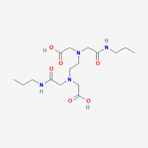 2,2'-(Ethane-1,2-diylbis{[2-oxo-2-(propylamino)ethyl]azanediyl})diacetic acid