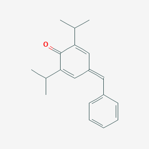 4-Benzylidene-2,6-di(propan-2-yl)cyclohexa-2,5-dien-1-one