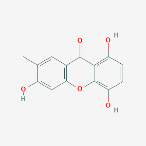 1,4,6-Trihydroxy-7-methyl-9H-xanthen-9-one