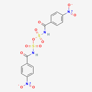 N,N'-(Oxydisulfonyl)bis(4-nitrobenzamide)