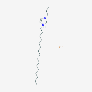 1-Hexadecyl-3-propyl-2,3-dihydro-1H-imidazol-1-ium bromide