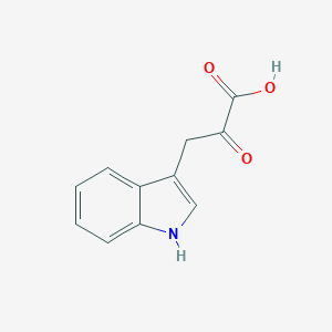 molecular formula C11H9NO3 B145829 吲哚-3-丙酮酸 CAS No. 392-12-1