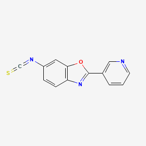 6-Isothiocyanato-2-(pyridin-3-yl)-1,3-benzoxazole