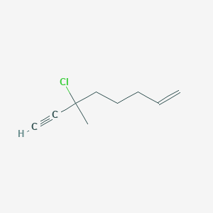 6-Chloro-6-methyloct-1-en-7-yne