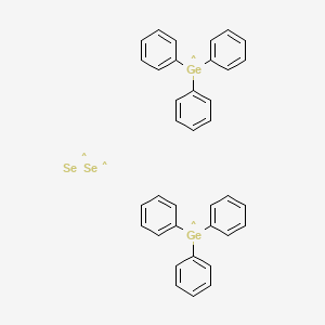 Diselane-1,2-diyl--triphenylgermyl (1/2)