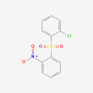 1-Chloro-2-(2-nitrobenzene-1-sulfonyl)benzene