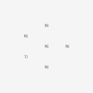 molecular formula Ni5Ti B14583097 nickel;titanium CAS No. 61642-34-0