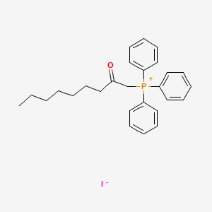 molecular formula C27H32IOP B14583111 (2-Oxononyl)(triphenyl)phosphanium iodide CAS No. 61553-36-4