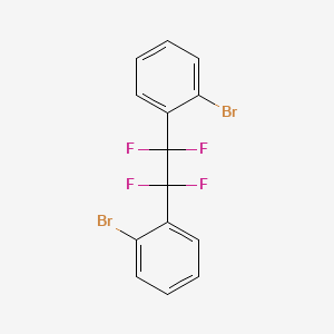 1,1'-(1,1,2,2-Tetrafluoroethane-1,2-diyl)bis(2-bromobenzene)