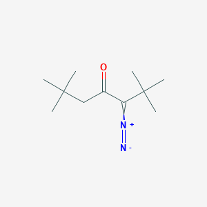 3-Diazonio-2,2,6,6-tetramethylhept-3-en-4-olate