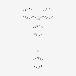 molecular formula C24H20SnTe B14583226 CID 85442930 