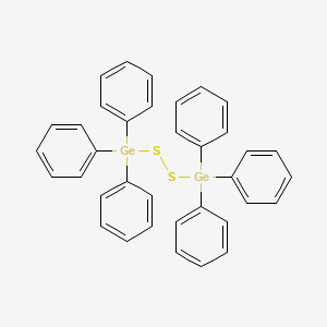 molecular formula C36H30Ge2S2 B14583247 Disulfanediylbis(triphenylgermane) CAS No. 61104-37-8