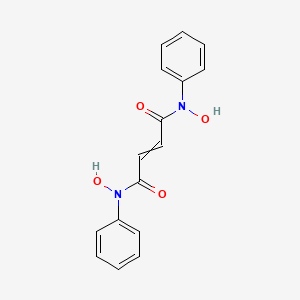 N~1~,N~4~-Dihydroxy-N~1~,N~4~-diphenylbut-2-enediamide