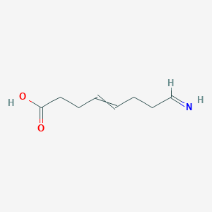 8-Iminooct-4-enoic acid