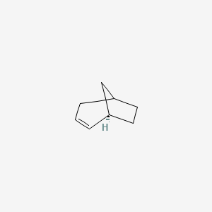 molecular formula C8H12 B14583694 (1R)-Bicyclo[3.2.1]oct-2-ene CAS No. 61617-43-4