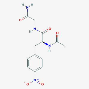 N-Acetyl-4-nitro-L-phenylalanylglycinamide