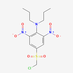 4-(Chloromethanesulfonyl)-2,6-dinitro-N,N-dipropylaniline