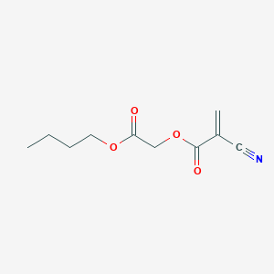 2-Propenoic acid, 2-cyano-, 2-butoxy-2-oxoethyl ester