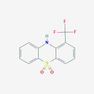 1-(Trifluoromethyl)-5lambda~6~-phenothiazine-5,5(10H)-dione