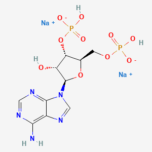 molecular formula C10H13N5Na2O10P2 B1458391 3'-磷酸腺苷 5'-磷酸 CAS No. 75431-54-8