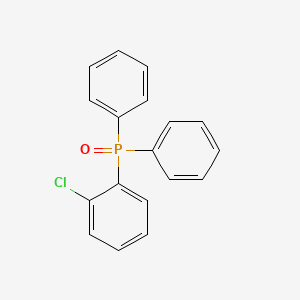 molecular formula C18H14ClOP B14583958 (2-Chlorophenyl)(oxo)diphenyl-lambda~5~-phosphane CAS No. 61102-87-2