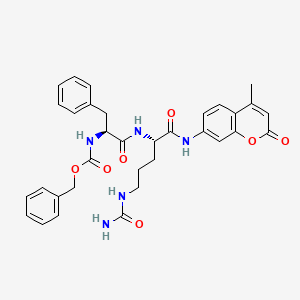 molecular formula C33H35N5O7 B1458396 Z-Phe-cit-amc CAS No. 92745-52-3