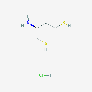 molecular formula C4H12ClNS2 B1458397 Dithiobutylamin HCl CAS No. 1363376-98-0