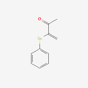 molecular formula C10H10OSe B14584006 3-(Phenylselanyl)but-3-en-2-one CAS No. 61203-03-0