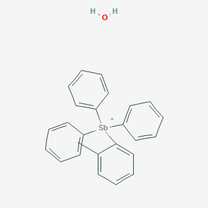 molecular formula C25H24OSb B14584010 CID 78066216 