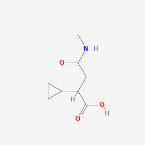 molecular formula C8H13NO3 B1458402 N-甲基环丙基琥珀酰胺 CAS No. 135449-69-3