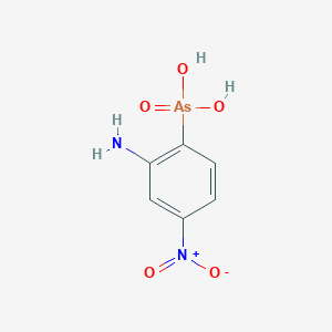 (2-Amino-4-nitrophenyl)arsonic acid