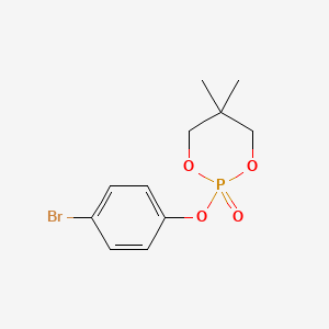 2-(4-Bromophenoxy)-5,5-dimethyl-1,3,2lambda~5~-dioxaphosphinan-2-one