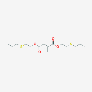 Bis[2-(propylsulfanyl)ethyl] 2-methylidenebutanedioate