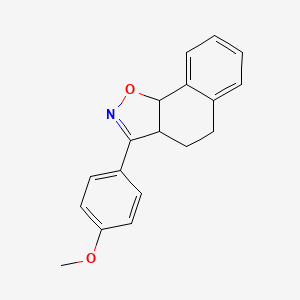 3-(4-Methoxyphenyl)-3a,4,5,9b-tetrahydronaphtho[2,1-d][1,2]oxazole