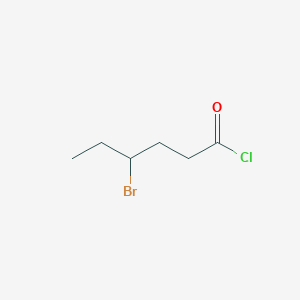 4-Bromohexanoyl chloride