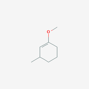 molecular formula C8H14O B14584128 1-Methoxy-3-methylcyclohex-1-ene CAS No. 61267-97-8