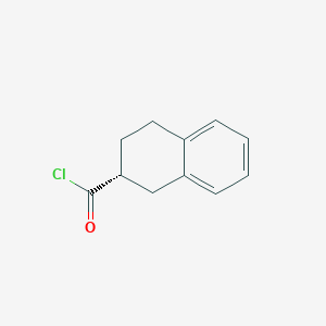 molecular formula C11H11ClO B14584129 (2R)-1,2,3,4-Tetrahydronaphthalene-2-carbonyl chloride CAS No. 61402-31-1