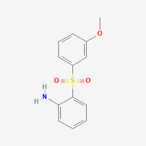 2-(3-Methoxybenzene-1-sulfonyl)aniline