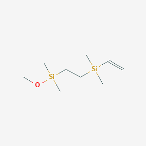 Ethenyl{2-[methoxy(dimethyl)silyl]ethyl}dimethylsilane