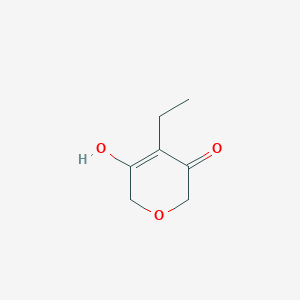 4-Ethyl-5-hydroxy-2H-pyran-3(6H)-one