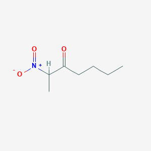 2-Nitroheptan-3-one