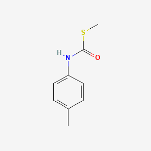 Carbamothioic acid, (4-methylphenyl)-, S-methyl ester