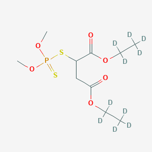 molecular formula C10H19O6PS2 B1458432 马拉硫磷 D10（二乙基 D10） CAS No. 347841-48-9