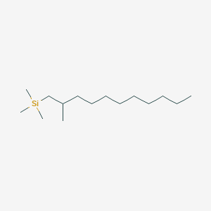 Trimethyl(2-methylundecyl)silane