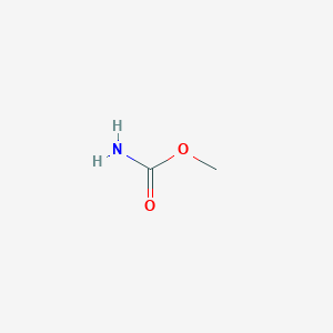 molecular formula C2H5NO2 B145844 甲基氨基甲酸酯 CAS No. 598-55-0