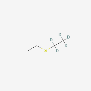 molecular formula C4H10S B14584446 Ethyl ethyl-d5 sulfide CAS No. 61260-04-6