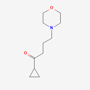 1-Cyclopropyl-4-(morpholin-4-yl)butan-1-one