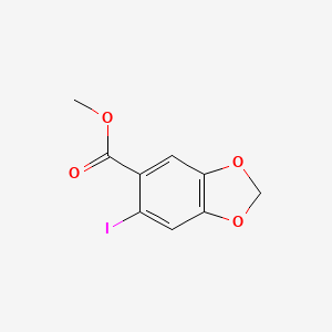 1,3-Benzodioxole-5-carboxylic acid, 6-iodo-, methyl ester