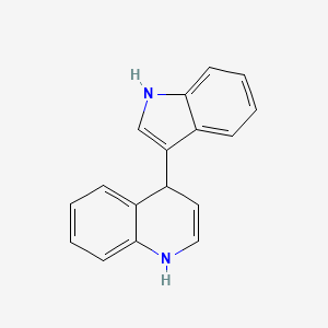 4-(1H-Indol-3-yl)-1,4-dihydroquinoline